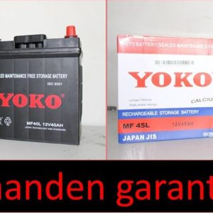 Yokohama Car Battery 40 amp
