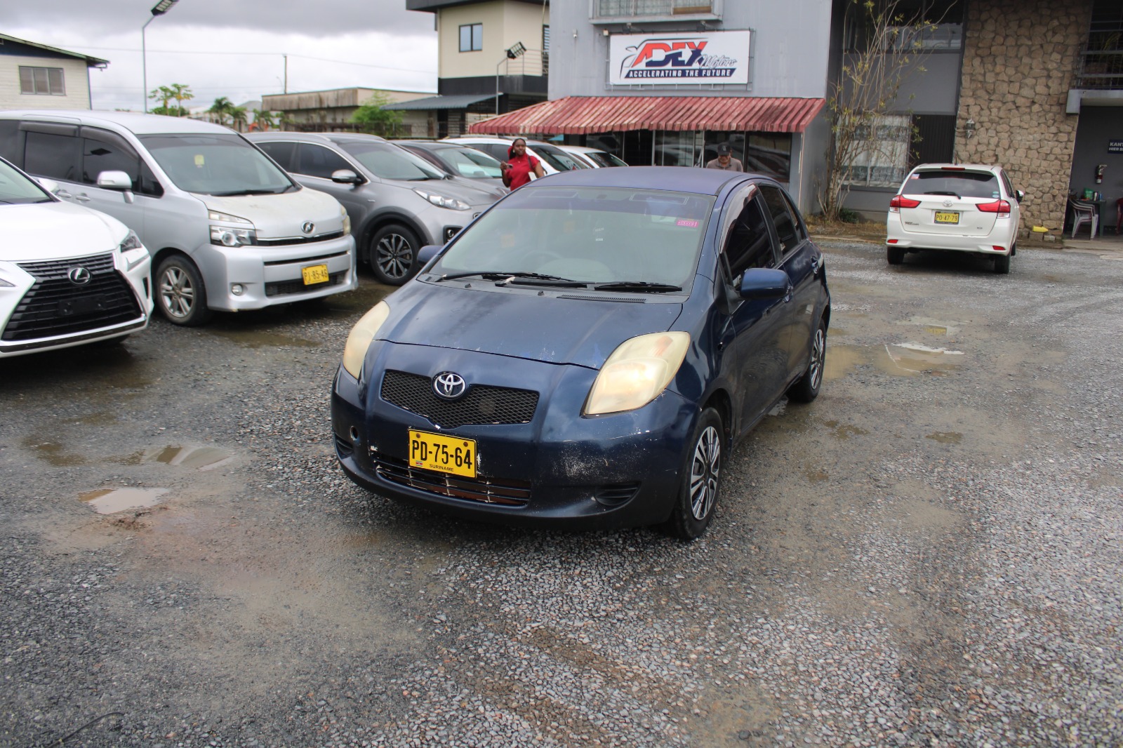 2005 TOYOTA VITZ (D.BLAUW) - Afbeelding 2