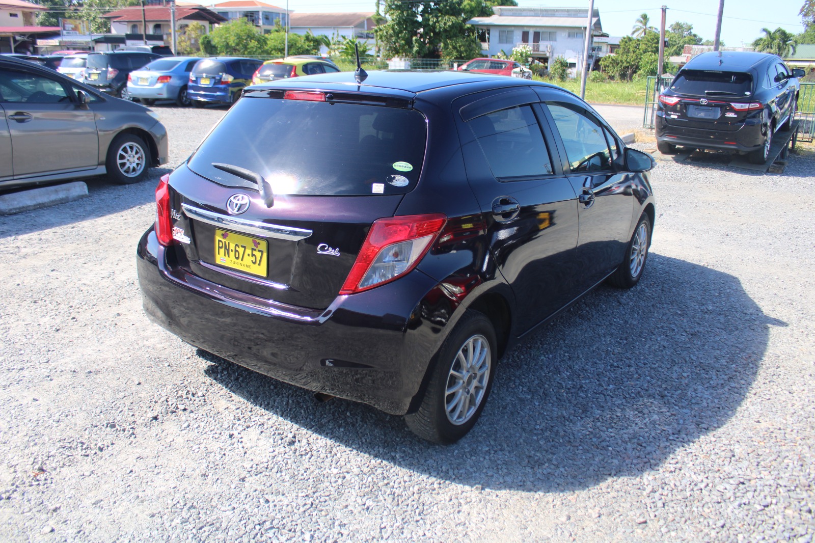 2014 TOYOTA VITZ (D.PURPLE) - Afbeelding 6