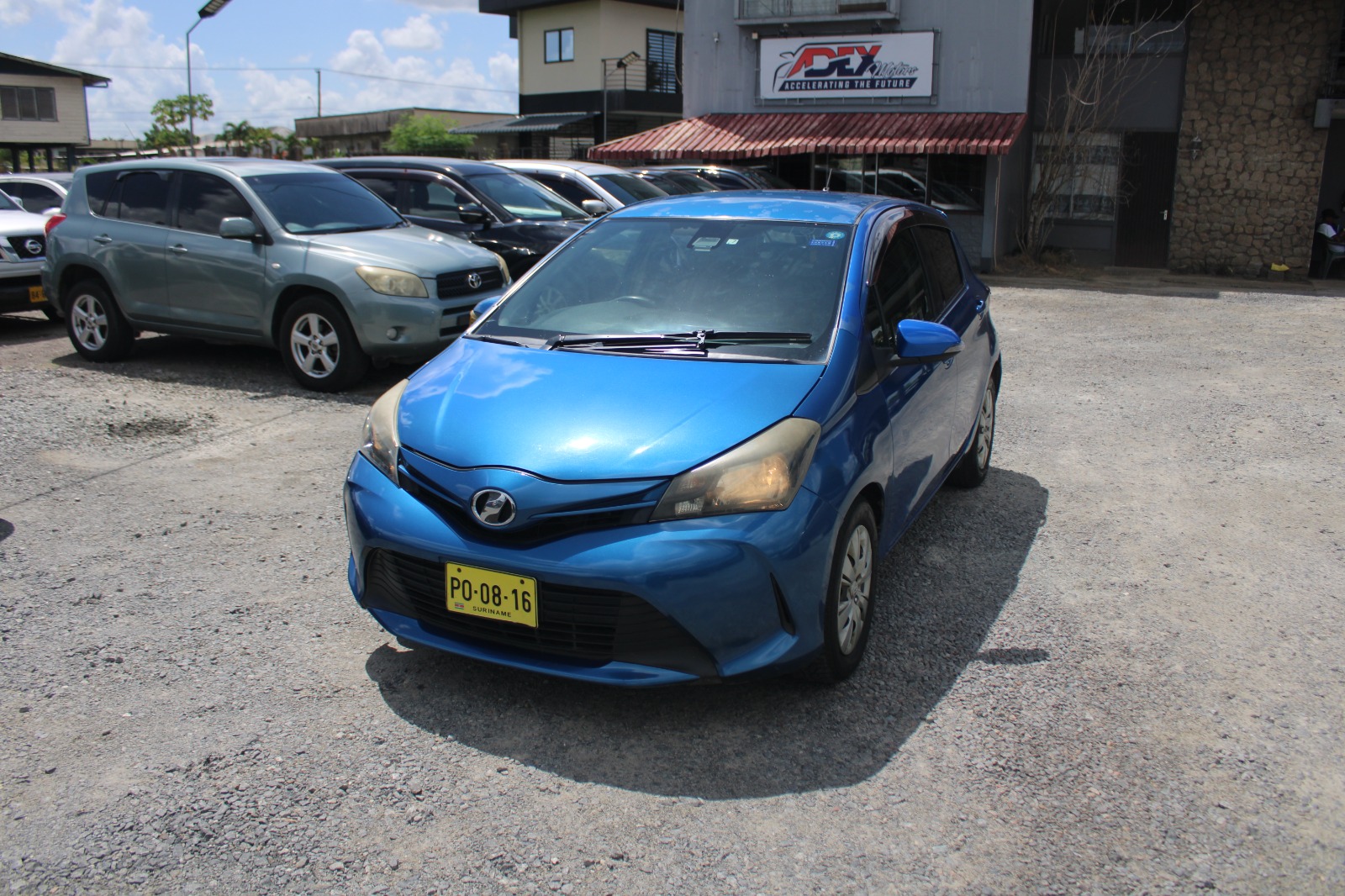 2015 TOYOTA VITZ (BLUE) - Afbeelding 2