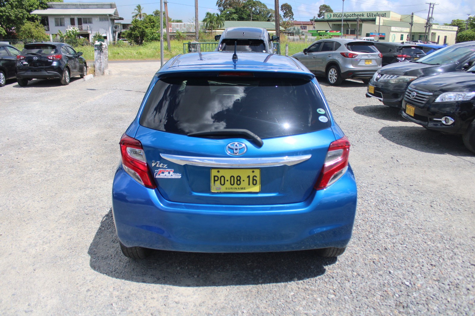 2015 TOYOTA VITZ (BLUE) - Afbeelding 7